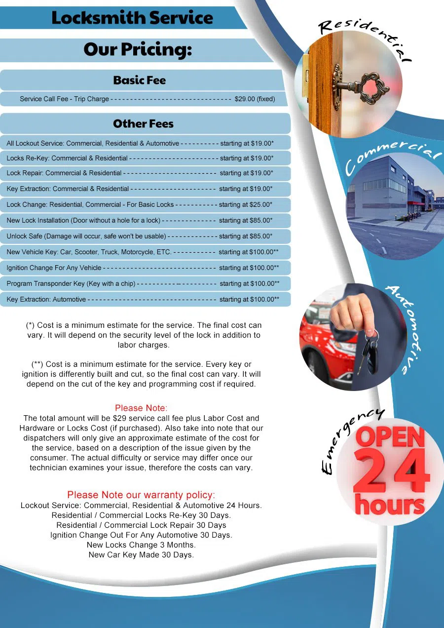 Golden Locksmith Services Santa Monica, CA 310-975-3525